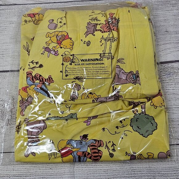 NIB Little Sleepies Winnie The Pooh Two Piece Pajama Set Size 7/8 - Picture 3 of 3